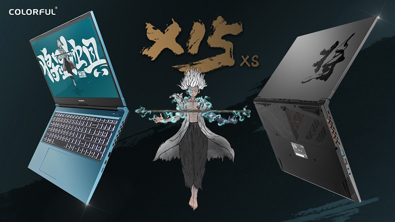 Laptop gaming Colorful X15 XS, Intel Core 12 dan GeForce RTX 30